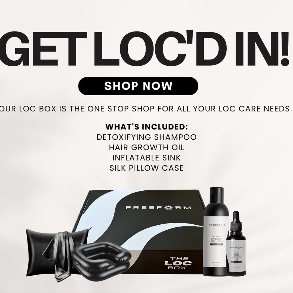 Natural Hair Loc Box